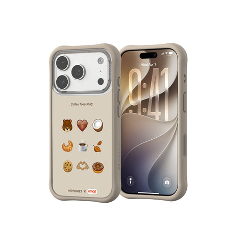 河馬引力 x emoji Swapit 矽膠磁吸保護殼 iPhone 18 Pro 系列-奶油小熊 iPhone 18 Pro 主圖 3