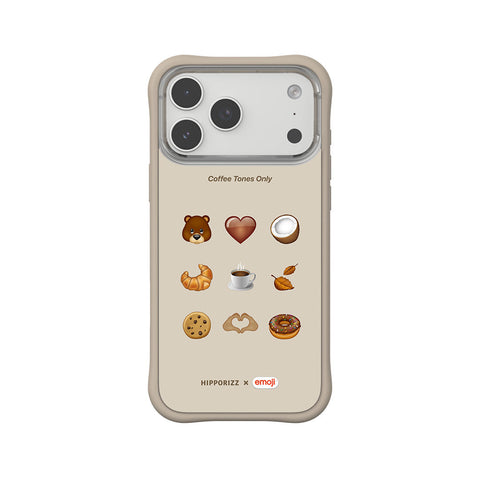 河馬引力 x emoji Swapit 矽膠磁吸保護殼 iPhone 18 Pro 系列-奶油小熊 iPhone 18 Pro Max 主圖 1