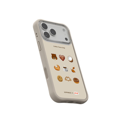 河馬引力 x emoji Swapit 矽膠磁吸保護殼 iPhone 18 Pro 系列-奶油小熊 iPhone 18 Pro Max 主圖 2