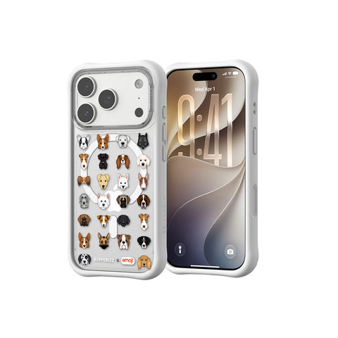 河馬引力 x emoji Swapit 矽膠磁吸保護殼 iPhone 18 Pro 系列-狗 iPhone 18 Pro 主圖 3