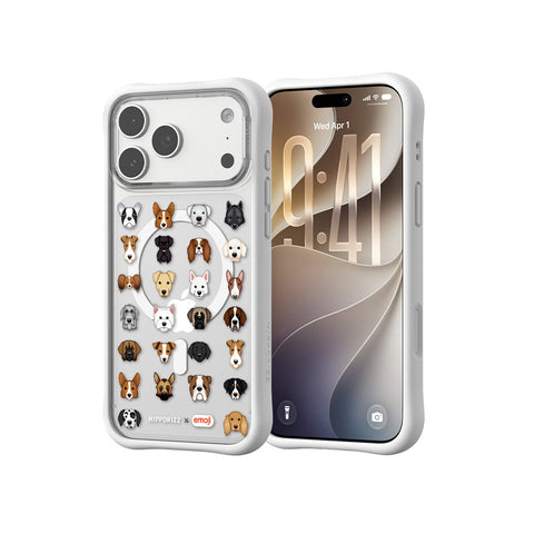 河馬引力 x emoji Swapit 矽膠磁吸保護殼 iPhone 18 Pro 系列-狗 iPhone 18 Pro Max 主圖 3