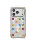 河馬引力 x emoji Swapit 矽膠磁吸保護殼 iPhone 18 Pro 系列-小精靈 奶茶 iPhone 18 Pro 主圖 1