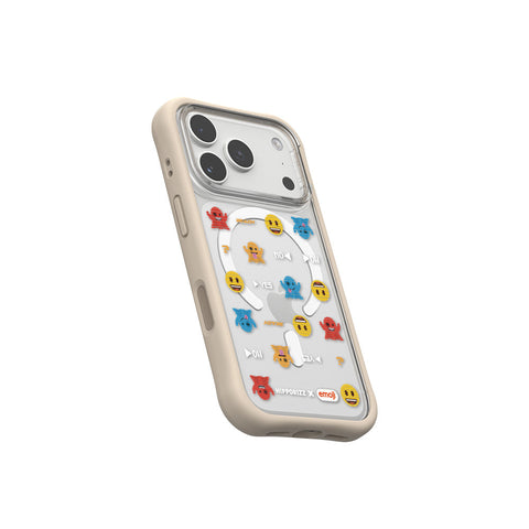 河馬引力 x emoji Swapit 矽膠磁吸保護殼 iPhone 18 Pro 系列-小精靈 奶茶 iPhone 18 Pro 主圖 2