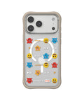 河馬引力 x emoji Swapit 矽膠磁吸保護殼 iPhone 18 Pro 系列-小精靈 奶茶 iPhone 18 Pro Max 主圖 1