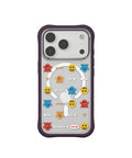 河馬引力 x emoji Swapit 矽膠磁吸保護殼 iPhone 18 Pro 系列-小精靈 深紫 iPhone 18 Pro 主圖 1
