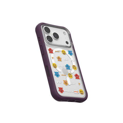 河馬引力 x emoji Swapit 矽膠磁吸保護殼 iPhone 18 Pro 系列-小精靈 深紫 iPhone 18 Pro 主圖 2