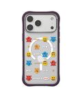 河馬引力 x emoji Swapit 矽膠磁吸保護殼 iPhone 18 Pro 系列-小精靈 深紫 iPhone 18 Pro Max 主圖 1