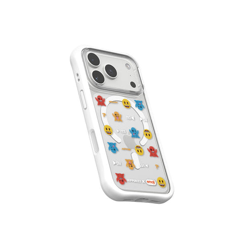 河馬引力 x emoji Swapit 矽膠磁吸保護殼 iPhone 18 Pro 系列-小精靈 白 iPhone 18 Pro 主圖 2