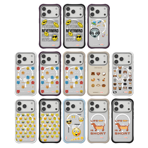 河馬引力 x emoji Swapit 矽膠磁吸保護殼 iPhone 18 Pro 系列 全系列款式