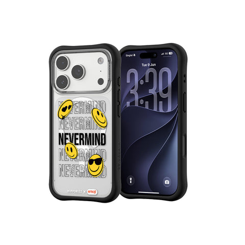 河馬引力 x emoji Swapit 矽膠磁吸保護殼 iPhone 18 Pro 系列-Nevermind 黑 iPhone 18 Pro 主圖 3