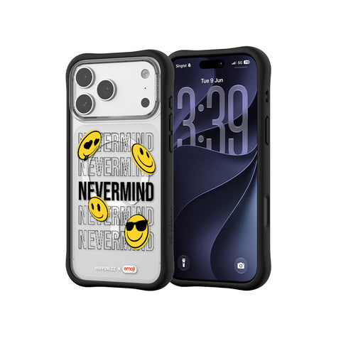 河馬引力 x emoji Swapit 矽膠磁吸保護殼 iPhone 18 Pro 系列-Nevermind 黑 iPhone 18 Pro Max 主圖 3