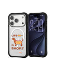 河馬引力 x emoji Swapit 矽膠磁吸保護殼 iPhone 18 Pro 系列-臘腸狗 黑 iPhone 18 Pro 主圖 3