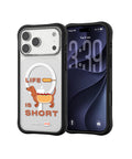 河馬引力 x emoji Swapit 矽膠磁吸保護殼 iPhone 18 Pro 系列-臘腸狗 黑 iPhone 18 Pro Max 主圖 3