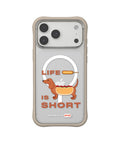 河馬引力 x emoji Swapit 矽膠磁吸保護殼 iPhone 18 Pro 系列-臘腸狗 奶茶 iPhone 18 Pro Max 主圖 1