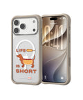 河馬引力 x emoji Swapit 矽膠磁吸保護殼 iPhone 18 Pro 系列-臘腸狗 奶茶 iPhone 18 Pro Max 主圖 3