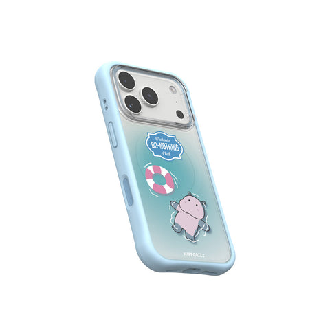 河馬引力 Swapit 矽膠磁吸保護殼 iPhone 18 Pro 系列-漂浮河馬 iPhone 18 Pro 主圖 2
