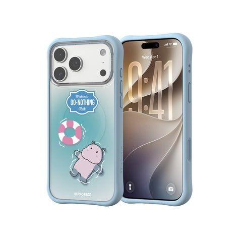 河馬引力 Swapit 矽膠磁吸保護殼 iPhone 18 Pro 系列-漂浮河馬 iPhone 18 Pro Max 主圖 3