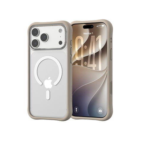河馬引力 Swapit 矽膠磁吸保護殼 iPhone 18 Pro 系列-純色款 奶茶 iPhone 18 Pro Max 主圖 3