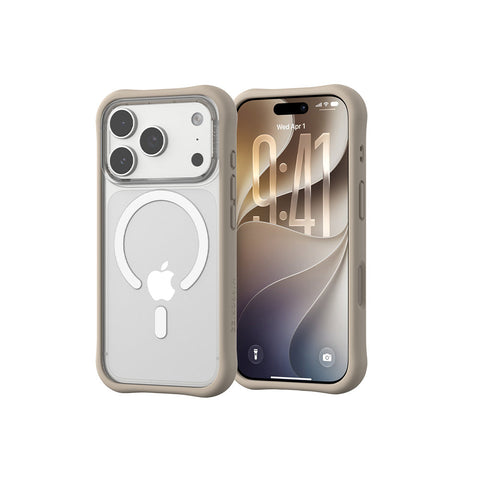 河馬引力 Swapit 矽膠磁吸保護殼 iPhone 18 Pro 系列-純色款 奶茶 iPhone 18 Pro 主圖 3