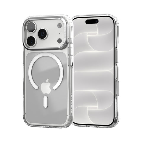 河馬引力 Lucid Clear Mag Stand 超透磁吸支架殼 iPhone 18/17 Pro 系列-透明支架